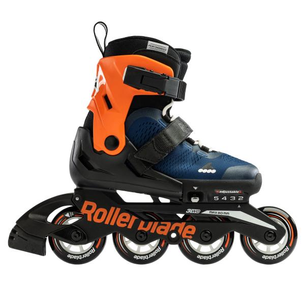 ROLLERBLADE MICROBLADE Mitternacht Blau/Orange